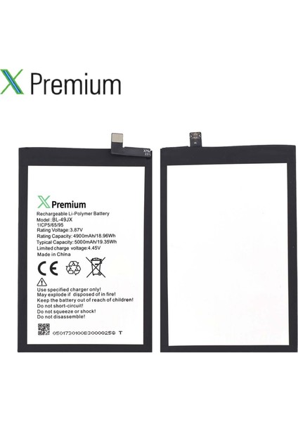 Xpremium Infinix Note 11S Uyumlu Batarya Pil Süper Yüksek Kalite 5000 Mah BL-49JX modelleri