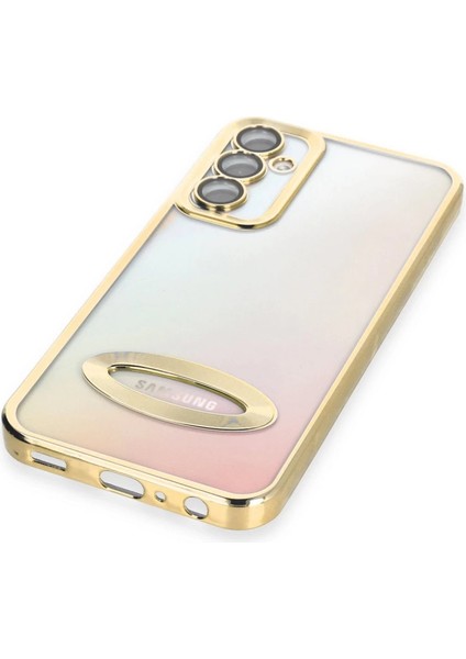 Samsung Galaxy A14 4g Kılıf Slot Silikon - Gold fırsatları