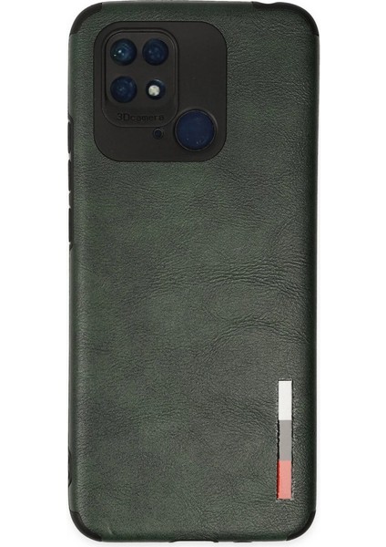 Xiaomi Redmi 10C Kılıf Loop Deri Silikon - Yeşil