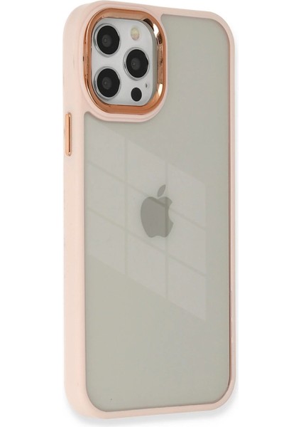 Iphone 12 Pro Max Kılıf Dora Kapak - Pudra