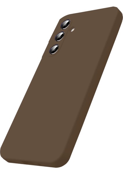 Samsung Galaxy S25 Fe First Silikon - Kahverengi modelleri