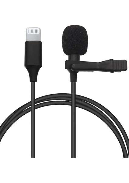 Lightning 2 Metre Double Mikrofon - Siyah