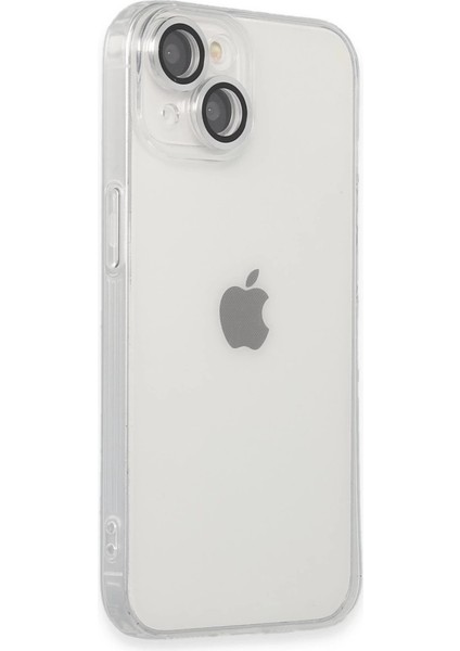 Iphone 14 Kılıf Luko Lens Silikon - Gümüş fiyatları
