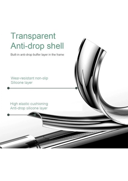 Xiaomi Redmi 9t Kılıf Lüx Şeffaf Silikon modelleri