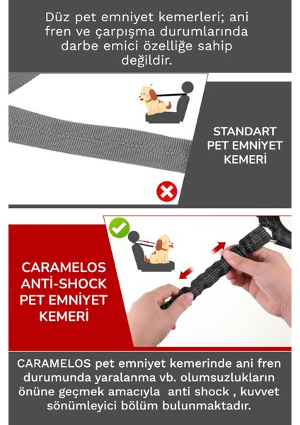 Aramelos Evcil Hayvan Araç Emniyet Kemeri Köpek Oto Kemeri Araba Oto Aksesuar Kh indirimleri