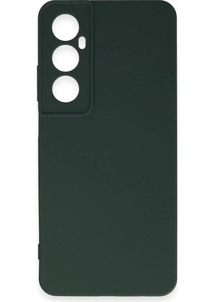 Realme C65 Kılıf First Silikon - Koyu Yeşil fiyatları