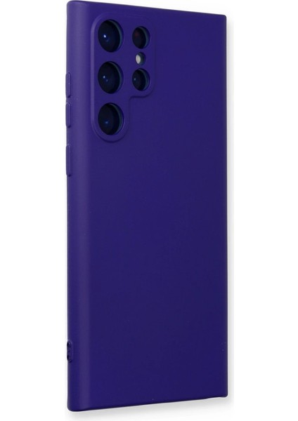 Samsung Galaxy S23 Ultra Kılıf Nano Içi Kadife Silikon - Mor fiyatları
