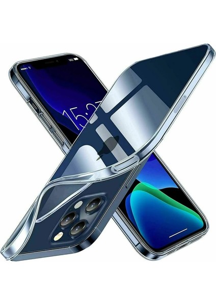 Iphone 15 Pro Kılıf Lüx Şeffaf Silikon