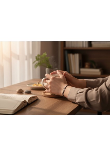 Hematit Doğal Taş Kalp Bileklik fiyatları