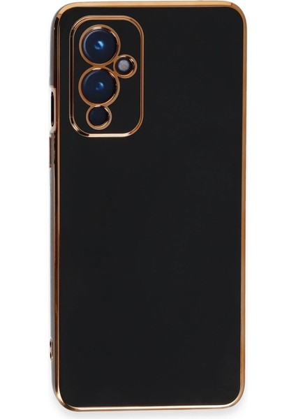 One Plus 9 Kılıf Volet Silikon - Siyah