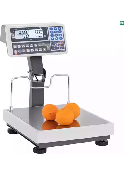 Tem Fıyat Hesaplamalı Terazi Meb 35X40 cm 150 kg 20 gr