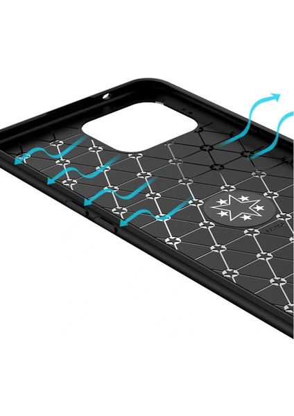 Oppo A73 Kılıf Range Yüzüklü Silikon - Siyah-Kırmızı