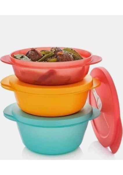 Micro Kaplar 3lü Set Mikrodalga Fırın Için