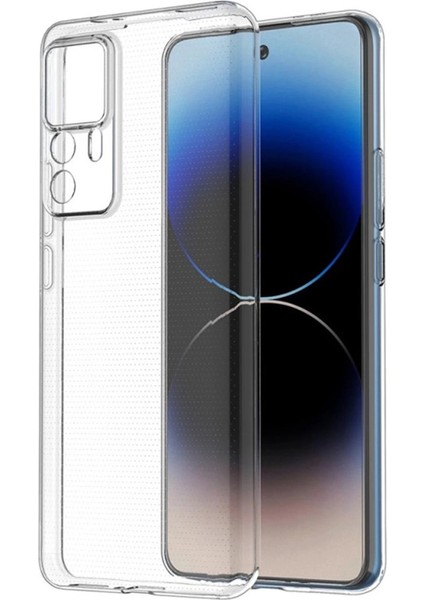 Xiaomi Mi 12T Pro Kılıf Lüx Şeffaf Silikon