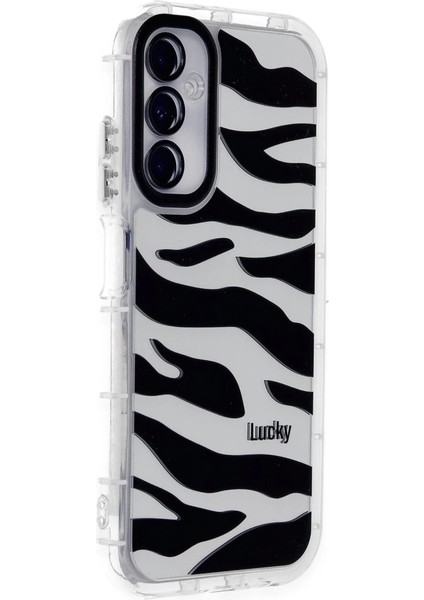 Newface Samsung Galaxy A25 5g Kılıf Reflexion Desenli Kapak - Desen 9