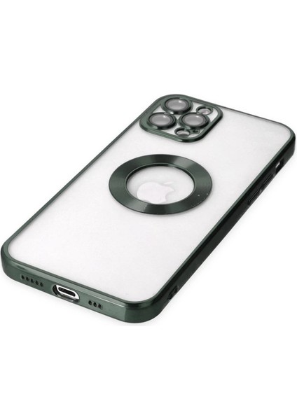 Iphone 12 Pro Max Kılıf Slot Silikon - Köknar Yeşili fırsatları