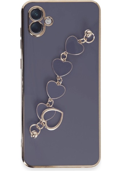 Samsung Galaxy A04E Kılıf Esila Silikon - Gri