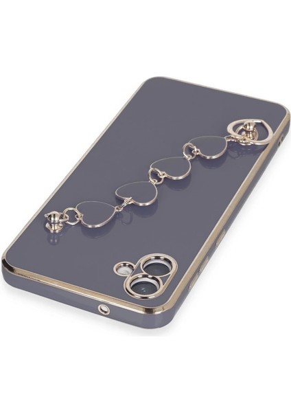 Samsung Galaxy A04E Kılıf Esila Silikon - Gri modelleri