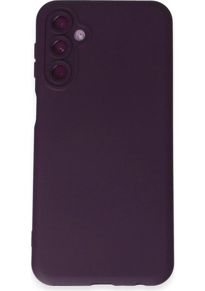 Samsung Galaxy M34 5g Kılıf Nano Içi Kadife Silikon - Mor