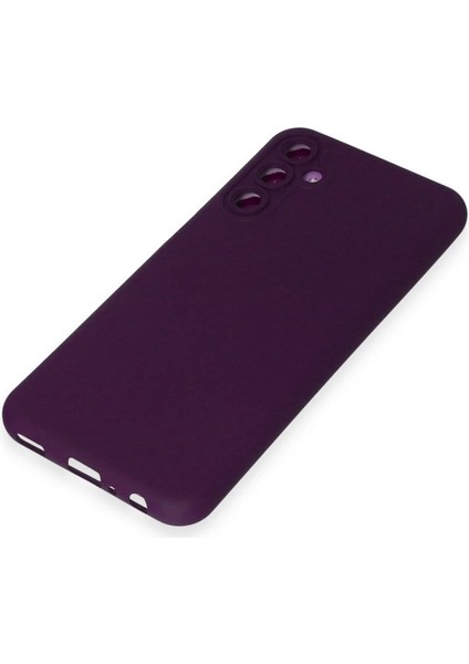 Samsung Galaxy M34 5g Kılıf Nano Içi Kadife Silikon - Mor fırsatları