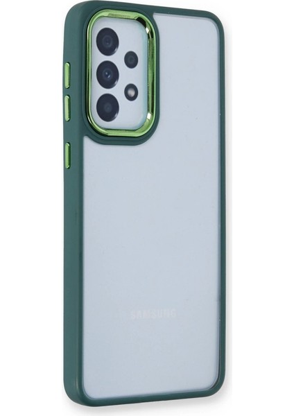 Samsung Galaxy A73 5g Kılıf Dora Kapak - Haki Yeşil