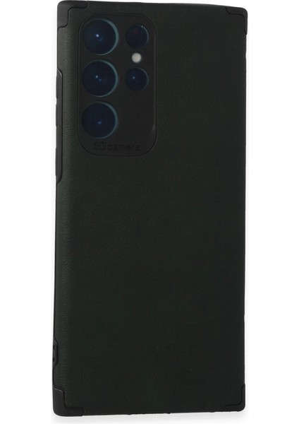Samsung Galaxy S22 Ultra Kılıf Loop Deri Silikon - Yeşil