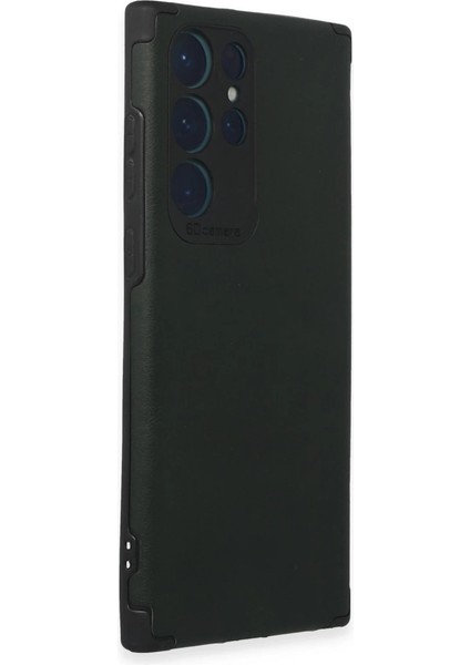 Samsung Galaxy S22 Ultra Kılıf Loop Deri Silikon - Yeşil fiyatları