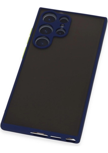 Samsung Galaxy S22 Ultra Kılıf Montreal Silikon Kapak - Lacivert fırsatları