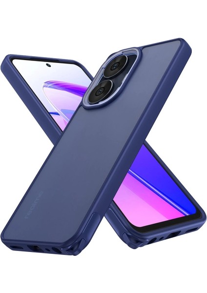 Realme C55 Kılıf Elegant Kapak - Lacivert