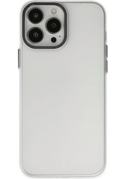 Iphone 14 Pro Kılıf Modos Metal Kapak - Şeffaf