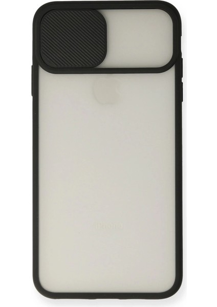 Iphone Xs Max Kılıf Palm Buzlu Kamera Sürgülü Silikon - Siyah fiyatları