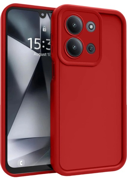Xiaomi Redmi 15C 4g Viera Silikon - Kırmızı