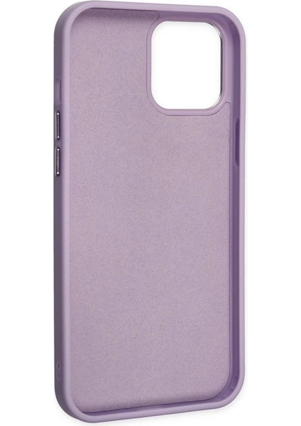 Iphone 12 Pro Max Kılıf Asya Deri Silikon - Lila fırsatları