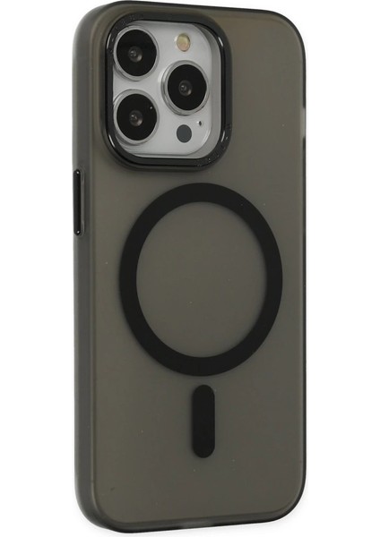 Iphone 15 Pro Max Kılıf Lodos Magneticsafe Mat Kapak - Siyah fiyatları