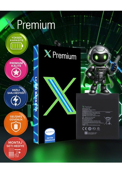 Xpremium ONEPLUS7T Uyumlu Batarya Pil Süper Yüksek Kalite BLP745