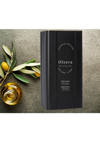 - Erken Hasat, Soğuk Sıkım, Natürel Sızma 5 Lt