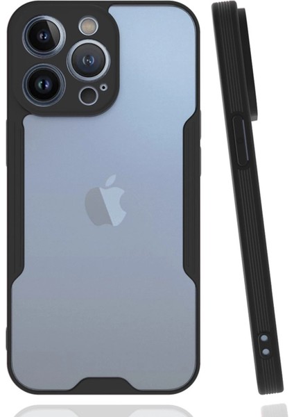 Iphone 14 Pro Kılıf Platin Silikon - Siyah