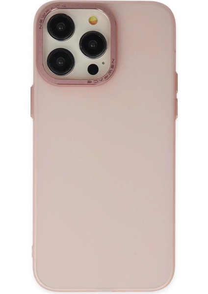Iphone 14 Pro Kılıf Modos Metal Kapak - Pembe