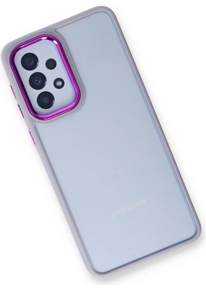 Samsung Galaxy A73 5g Kılıf Dora Kapak - Lila modelleri