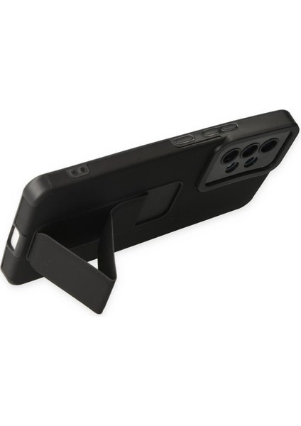 Samsung Galaxy A53 5g Kılıf Mega Standlı Silikon - Siyah fırsatları