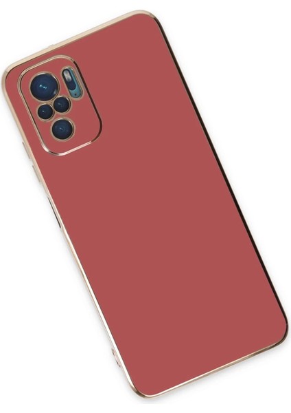 Xiaomi Redmi Note 10 Kılıf Volet Silikon - Kırmızı modelleri