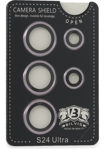 Newface Samsung Galaxy S24 Ultra Bilvis Titan Kamera Lens - Derin Mor fiyatları