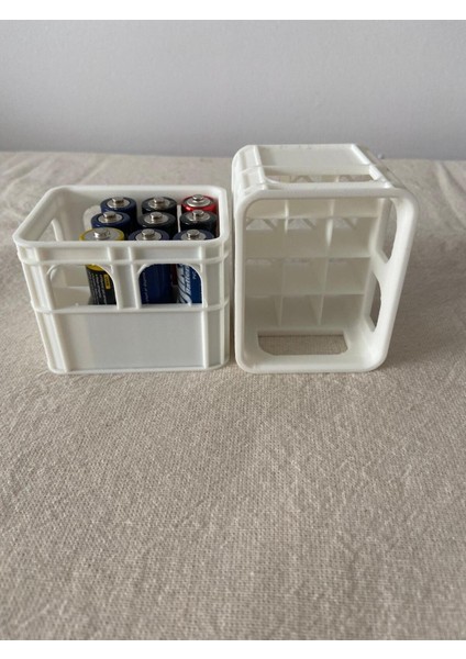 Aa & Aaa Uyumlu Pil Düzenleyici Saklama Kutusu – 3 Adet, 12 Pil Kapasiteli, Pratik Tasarım fiyatları