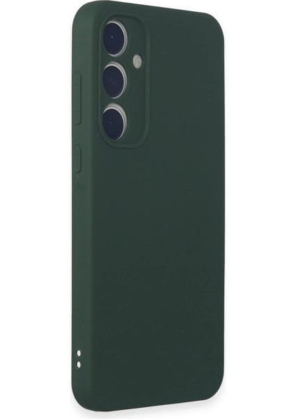 Newface Samsung Galaxy A35 5g Kılıf First Silikon - Koyu Yeşil fiyatları