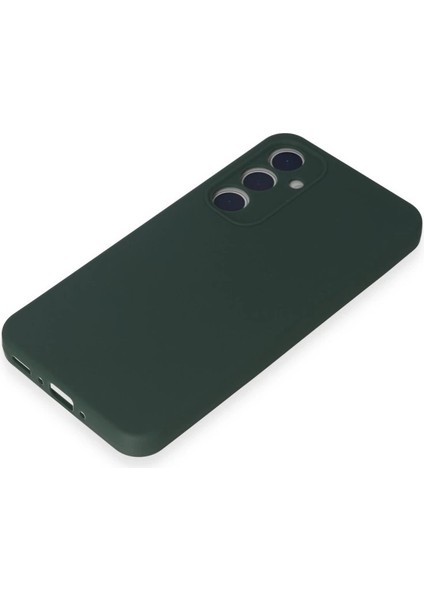 Newface Samsung Galaxy A35 5g Kılıf First Silikon - Koyu Yeşil fırsatları