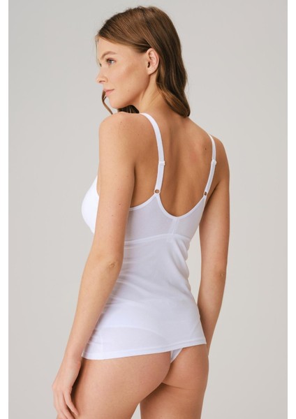 Modal Pamuklu Lohusa Önden Açılan Beyaz Emzirme Atleti fiyatları