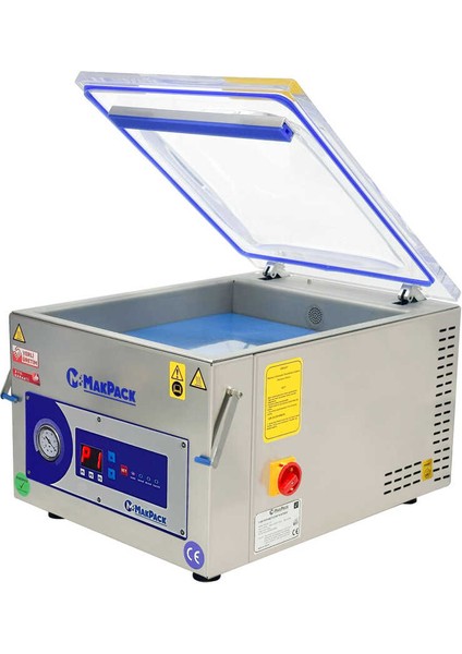 Makpack Vakum Makinesi Tek Çene Set Üstü 35 cm