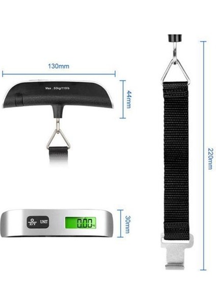 Dijital Ekranlı Valiz Kilo Ölçücü Hassas Valiz Tartısı (5060) modelleri