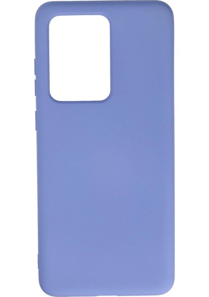 Samsung Galaxy S20 Ultra Kılıf Nano Içi Kadife Silikon - Lila