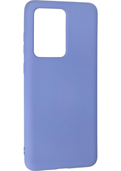 Samsung Galaxy S20 Ultra Kılıf Nano Içi Kadife Silikon - Lila modelleri